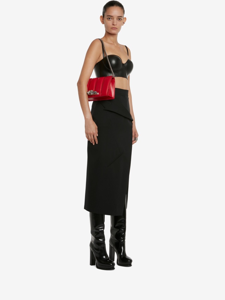 Welsh Red Fashion Alexander McQueen Women's The Slash Bag