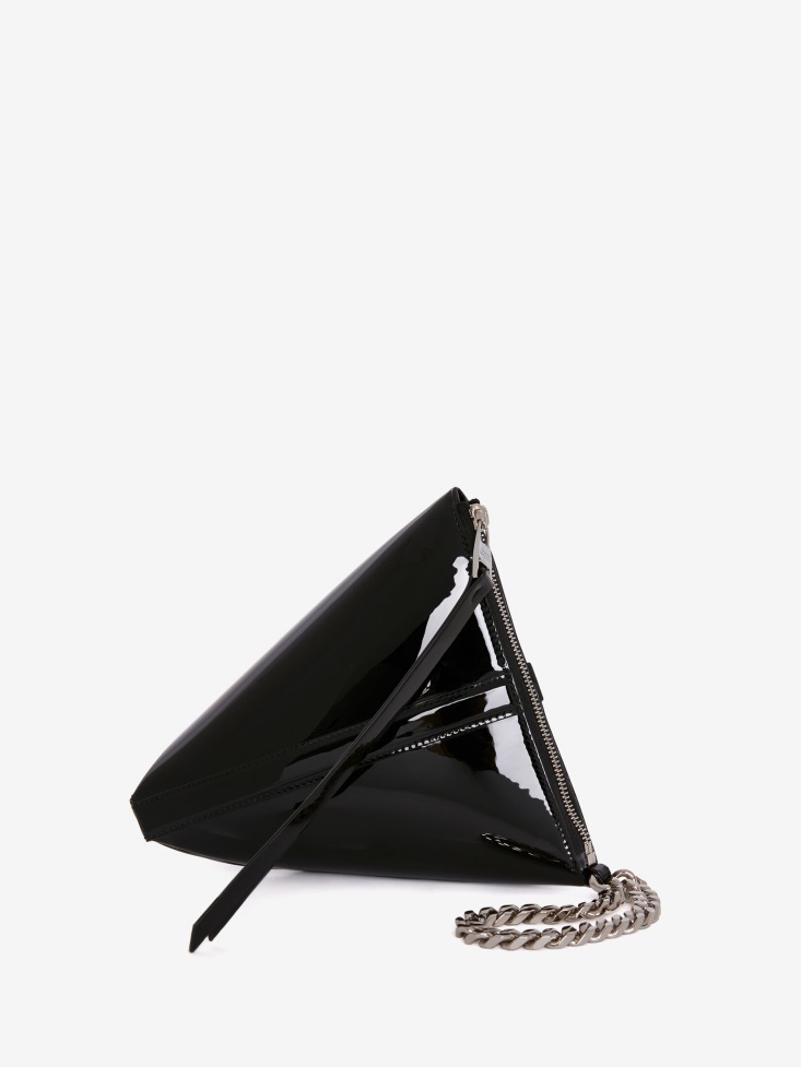 Women's The Curve Pouch Fashion Alexander McQueen Black