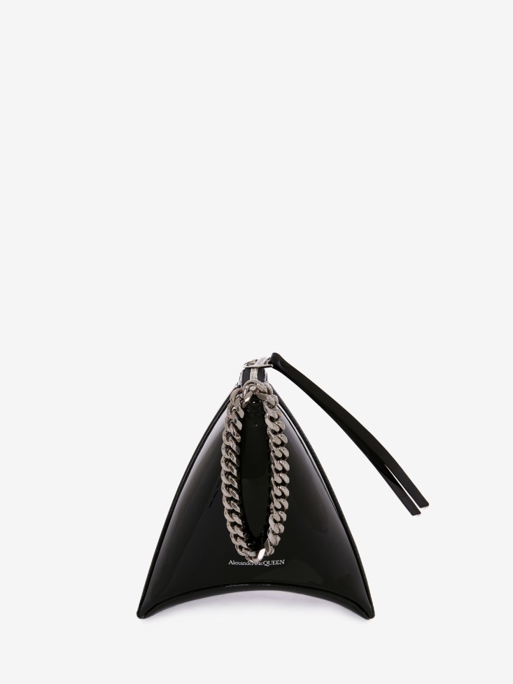 Women's The Curve Pouch Fashion Alexander McQueen Black