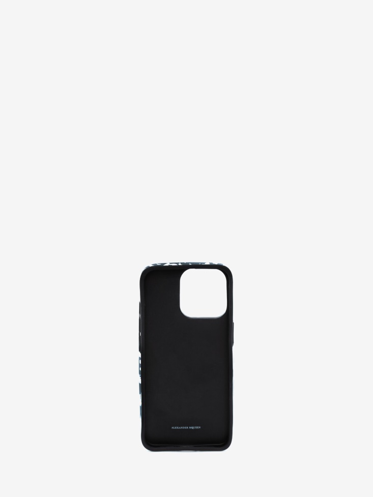 Fashion Alexander McQueen Black/White Men's in Graffiti Iphone 13 Pro Cover