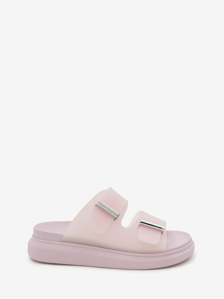 Women's Oversized Hybrid Slide Fashion Alexander McQueen Pink
