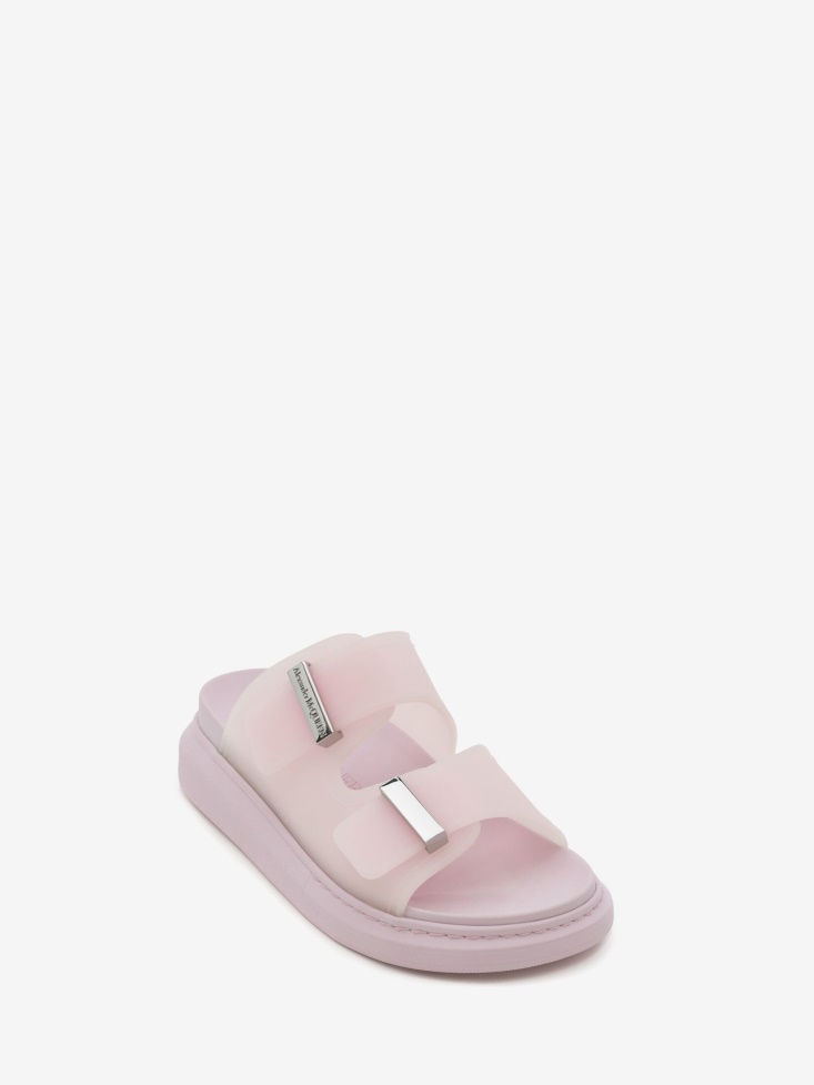 Women's Oversized Hybrid Slide Fashion Alexander McQueen Pink