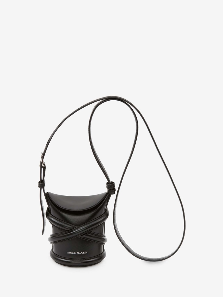 Fashion Alexander McQueen Women's The Curve Mini Black