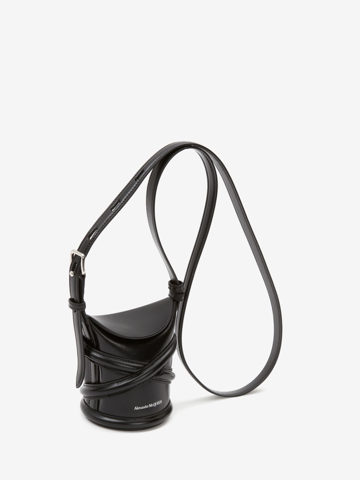 Fashion Alexander McQueen Women's The Curve Mini Black