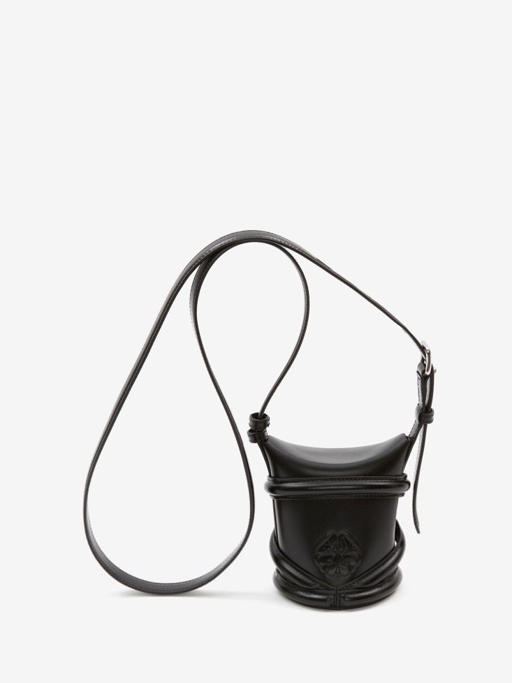 Fashion Alexander McQueen Women's The Curve Mini Black