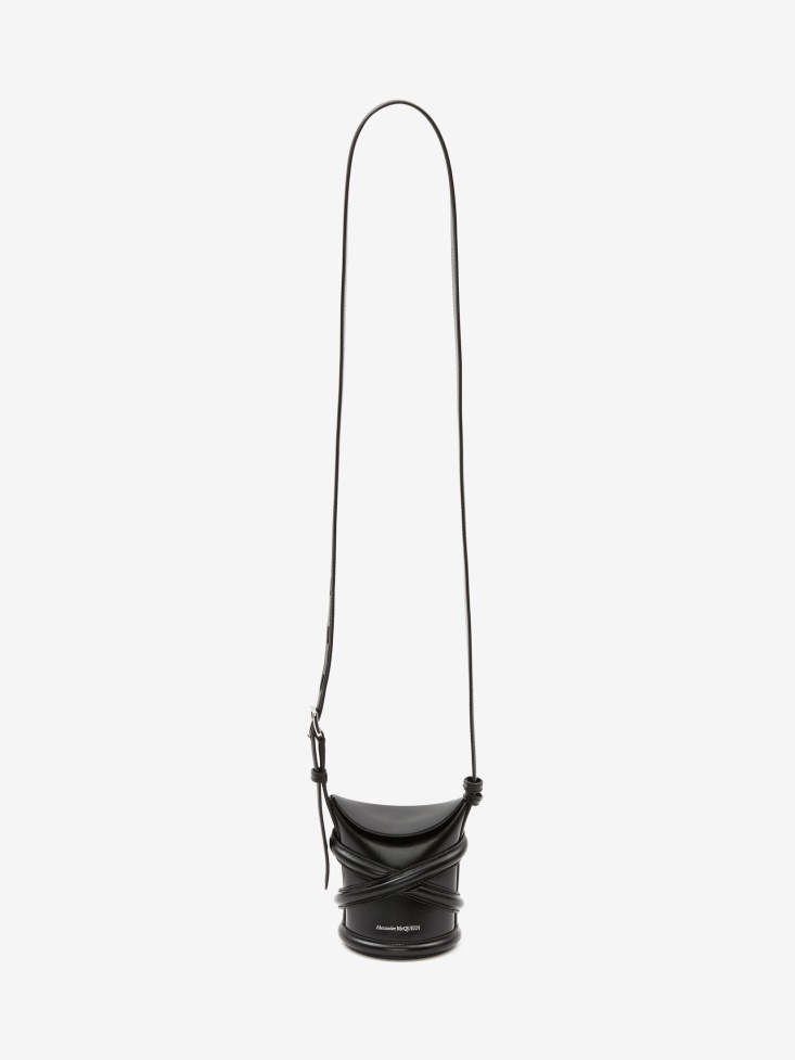 Fashion Alexander McQueen Women's The Curve Mini Black