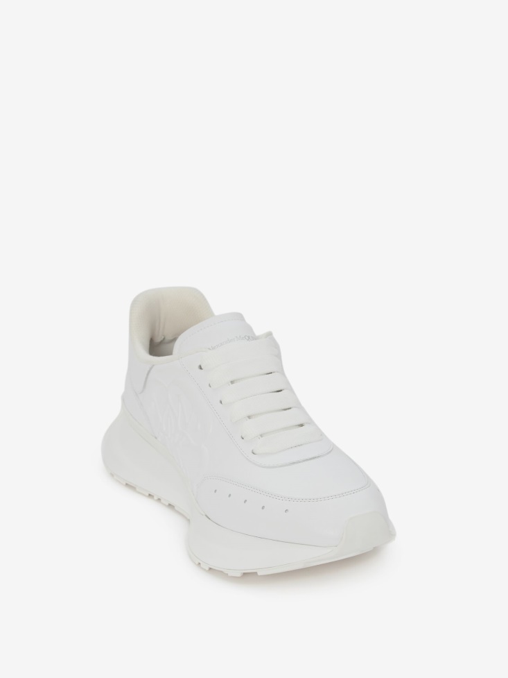 White Women's Sprint Runner Fashion Alexander McQueen