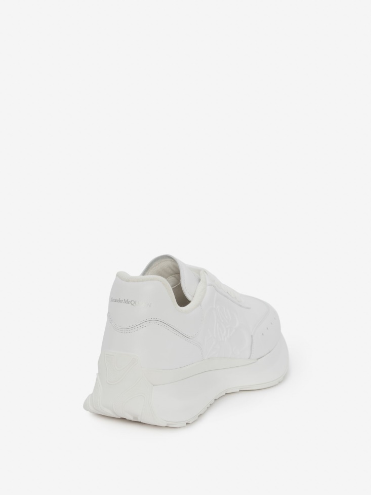 White Women's Sprint Runner Fashion Alexander McQueen