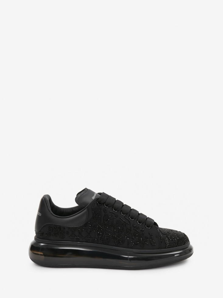 Men's Oversized Sneaker Fashion Alexander McQueen in Black