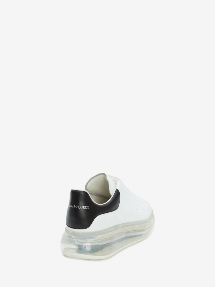 Fashion Alexander McQueen in White/Black Men's Oversized Sneaker