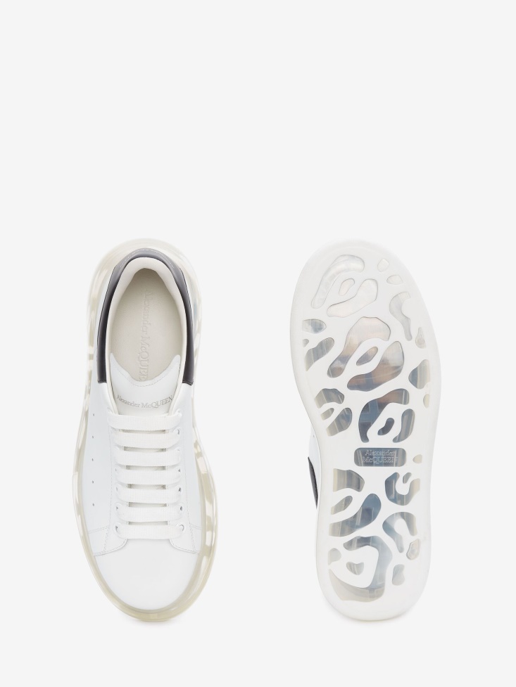 Fashion Alexander McQueen in White/Black Men's Oversized Sneaker