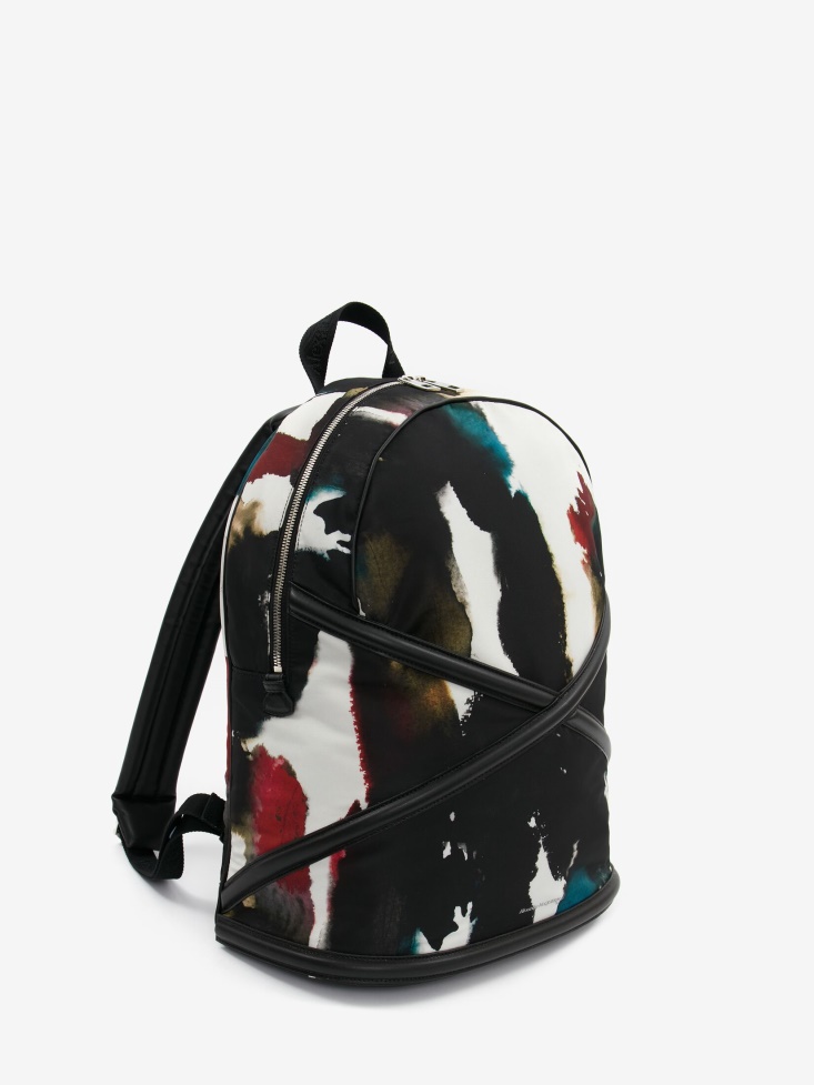 Multicolour Fashion Alexander McQueen Men's The Harness Backpack