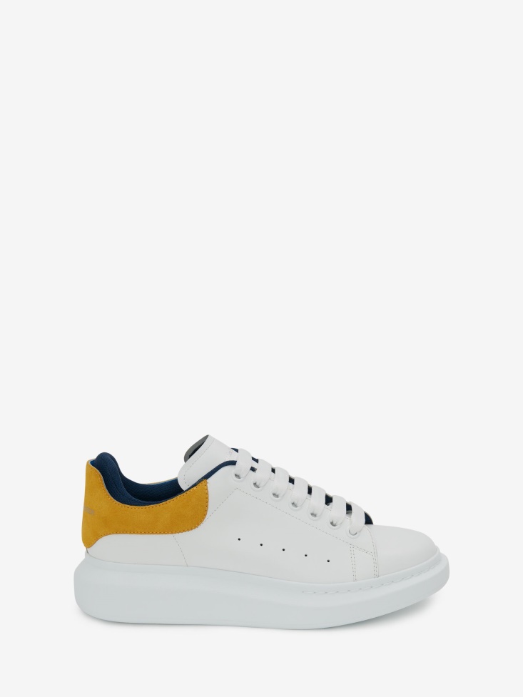 Men's Oversized Sneaker White Fashion Alexander McQueen