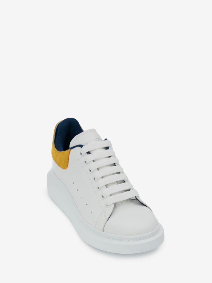 Men's Oversized Sneaker White Fashion Alexander McQueen