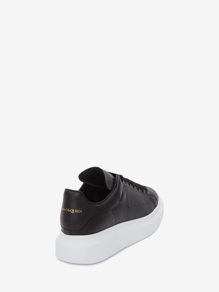 Black Women's Oversized Sneaker Fashion Alexander McQueen