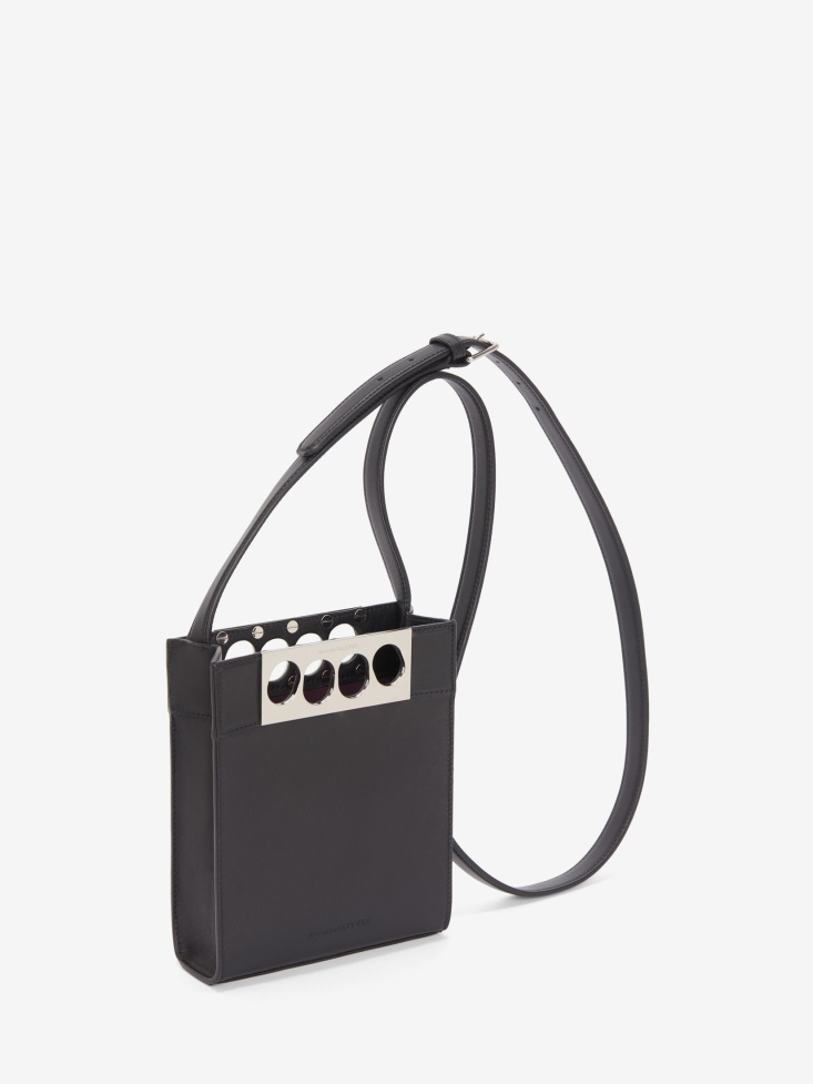 Men's The Grip Mini Tote Bag Fashion Alexander McQueen Black