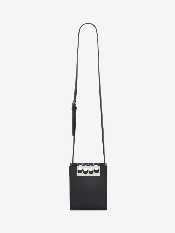 Men's The Grip Mini Tote Bag Fashion Alexander McQueen Black