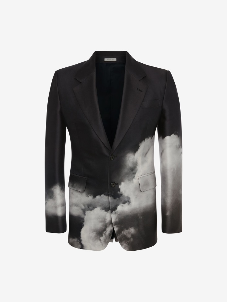 Storm Men's Storm Sky Single-Breasted Jacket Fashion Alexander McQueen