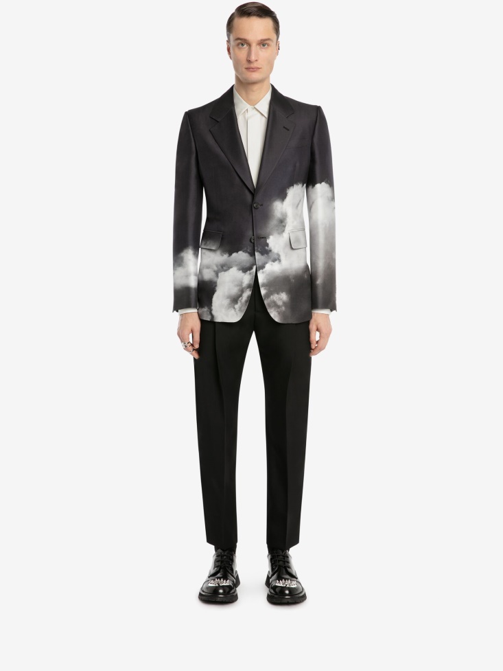 Storm Men's Storm Sky Single-Breasted Jacket Fashion Alexander McQueen