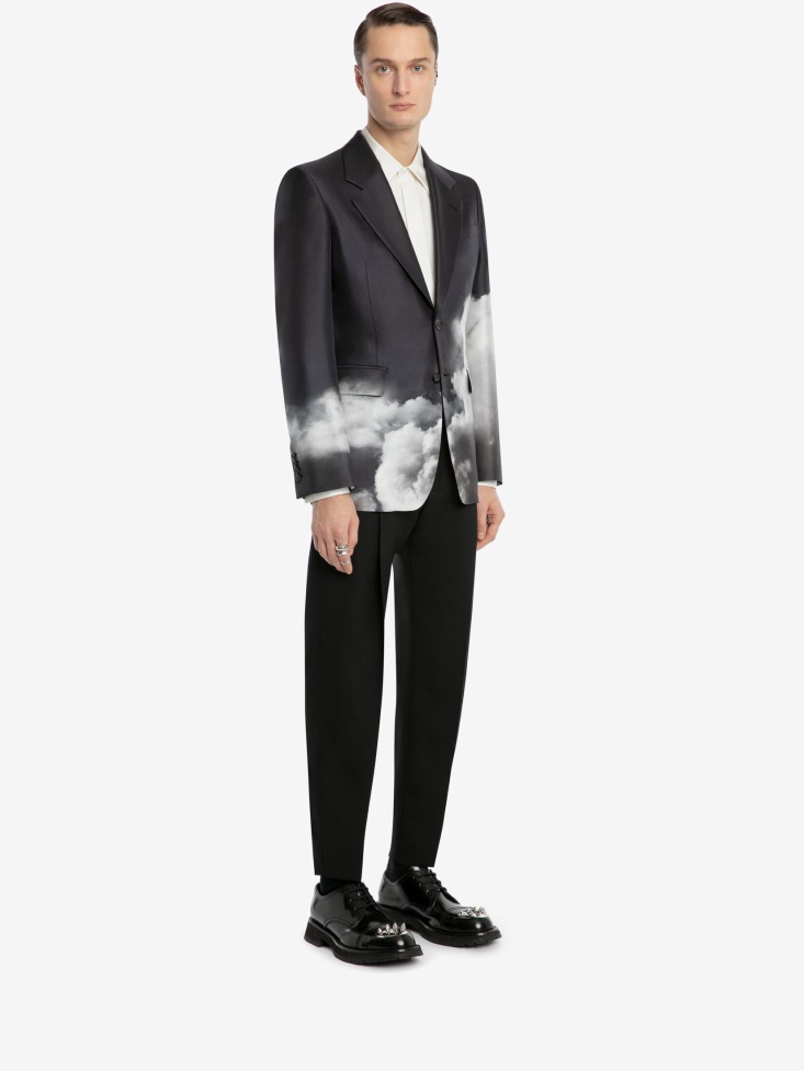 Storm Men's Storm Sky Single-Breasted Jacket Fashion Alexander McQueen