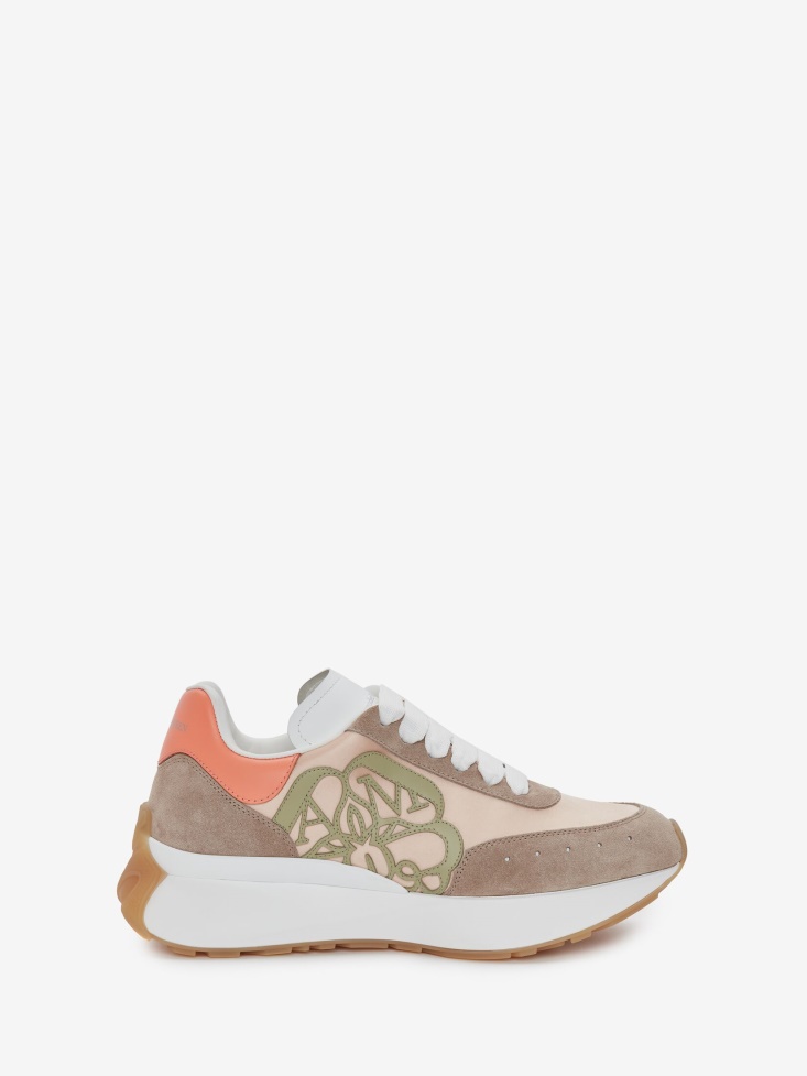 Fashion Alexander McQueen Tea Rose Women's Sprint Runner