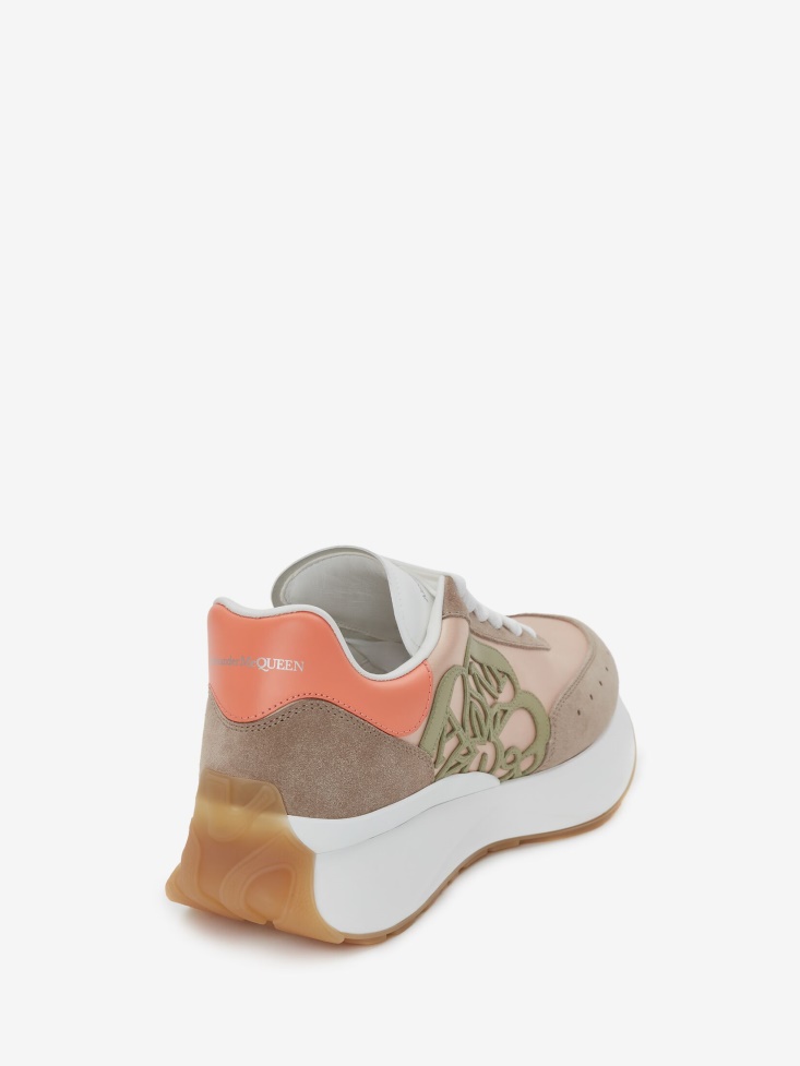 Fashion Alexander McQueen Tea Rose Women's Sprint Runner