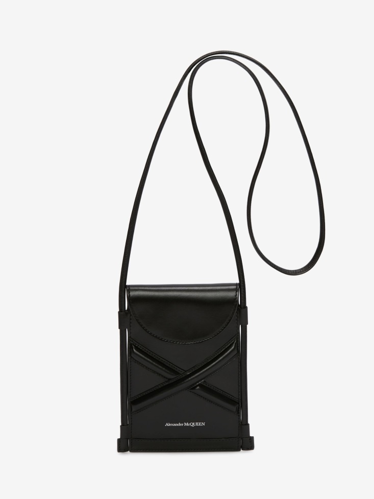 Fashion Alexander McQueen The Curve Micro Black