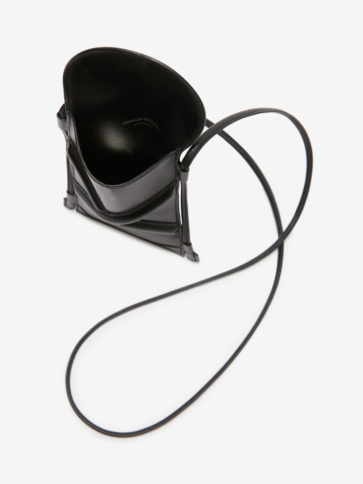 Fashion Alexander McQueen The Curve Micro Black