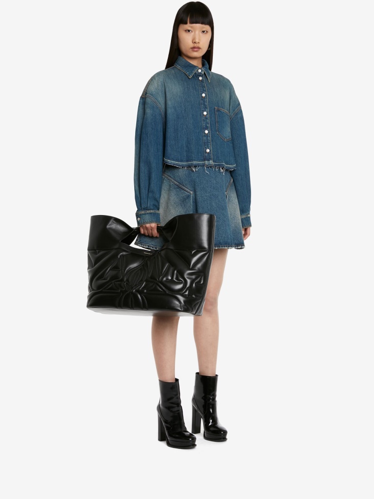 Black Fashion Alexander McQueen Women's The Bow