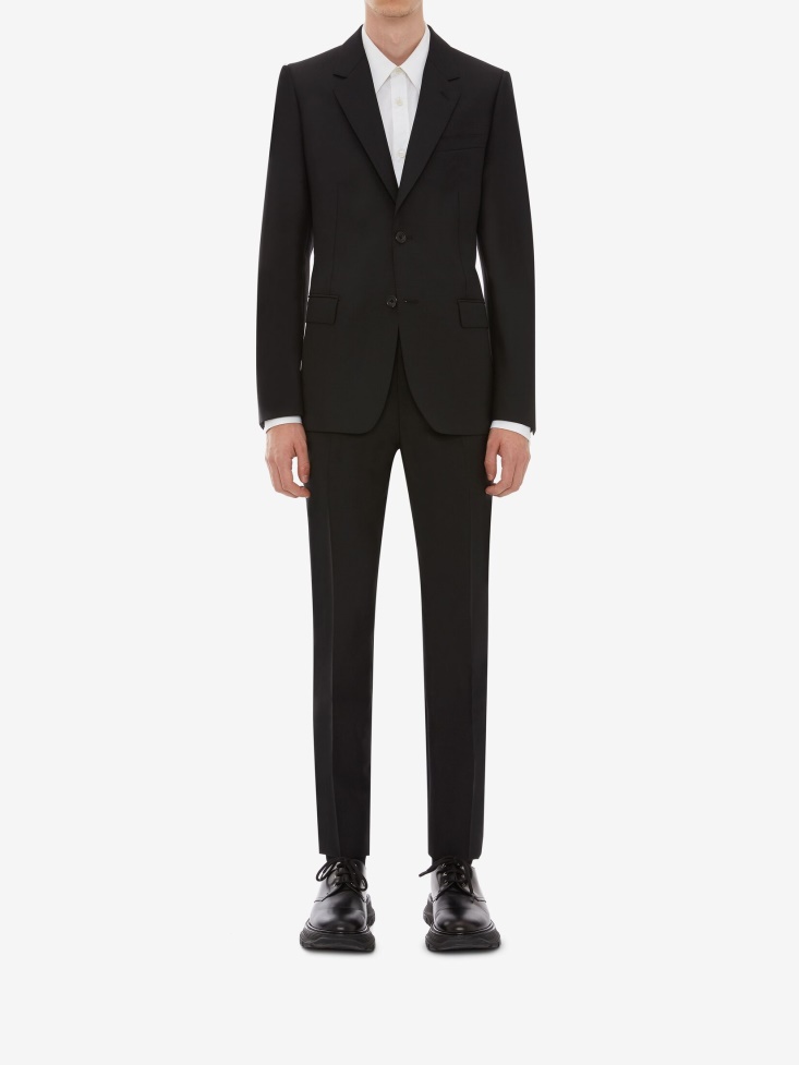 Black Fashion Alexander McQueen Women's Wool Mohair Jacket