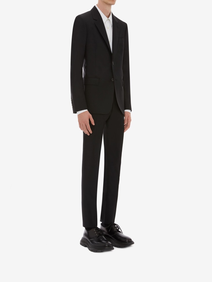 Black Fashion Alexander McQueen Women's Wool Mohair Jacket