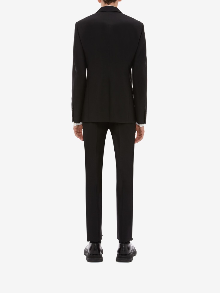 Black Fashion Alexander McQueen Women's Wool Mohair Jacket