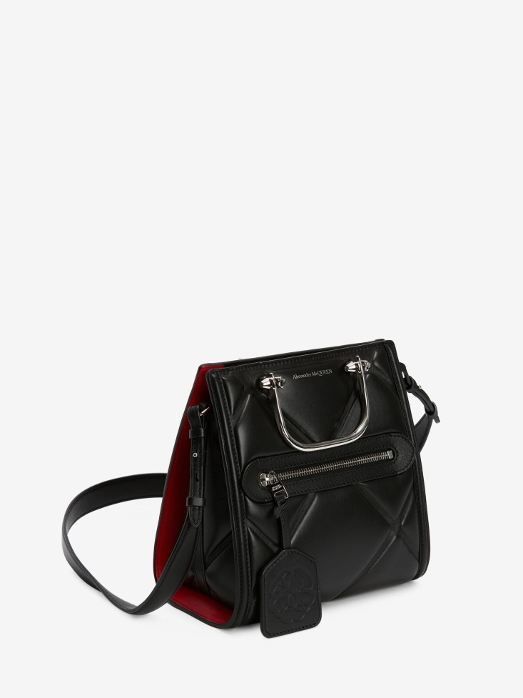 Black/Red Fashion Alexander McQueen Women's The Short Story