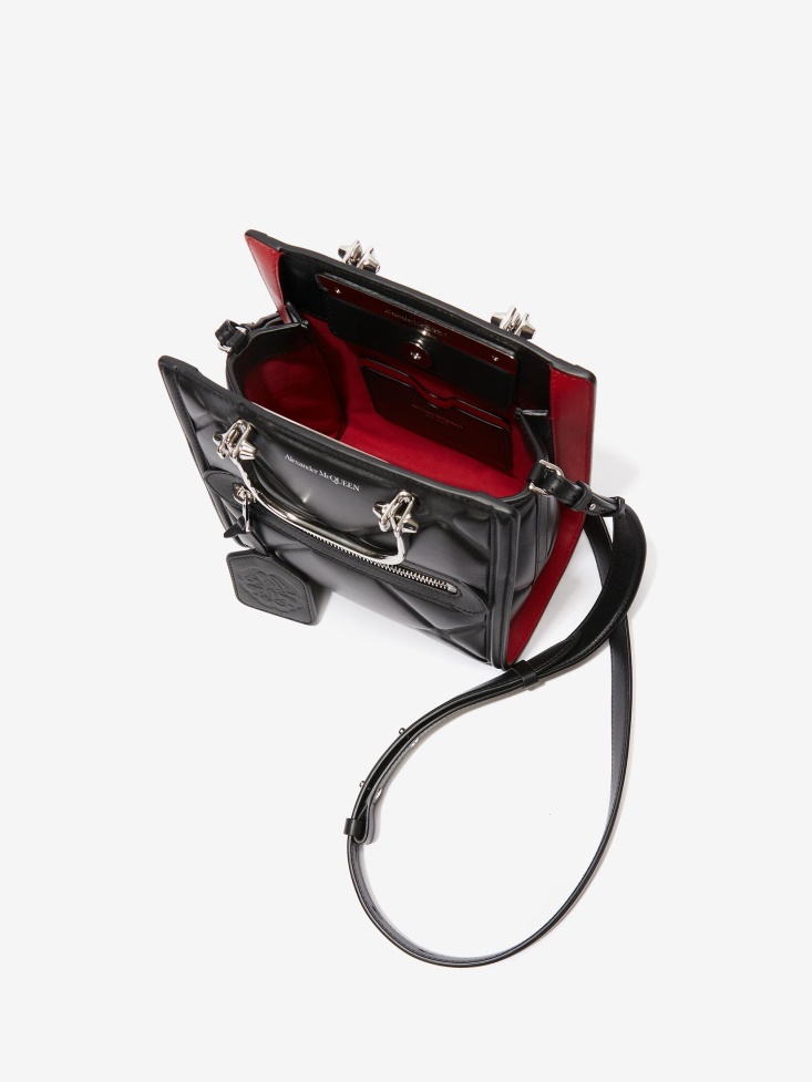 Black/Red Fashion Alexander McQueen Women's The Short Story