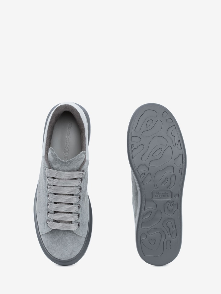 Grey Fashion Alexander McQueen Men's Oversized Sneaker