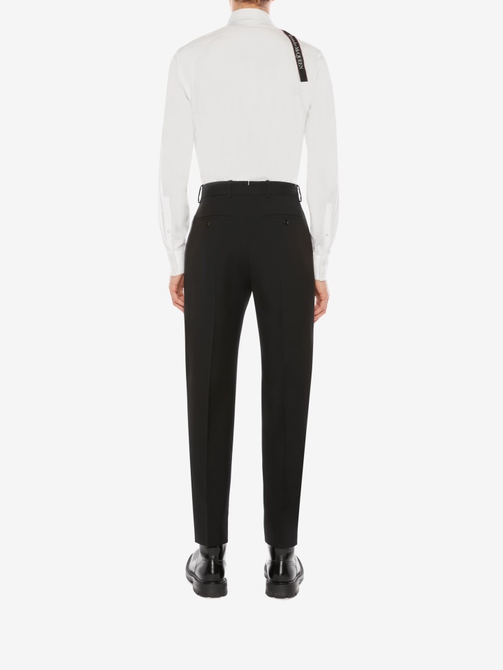Fashion Alexander McQueen Black Men's in Signature Harness Shirt