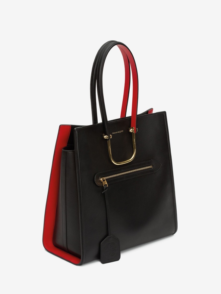 Fashion Alexander McQueen Black/Red Women's The Tall Story