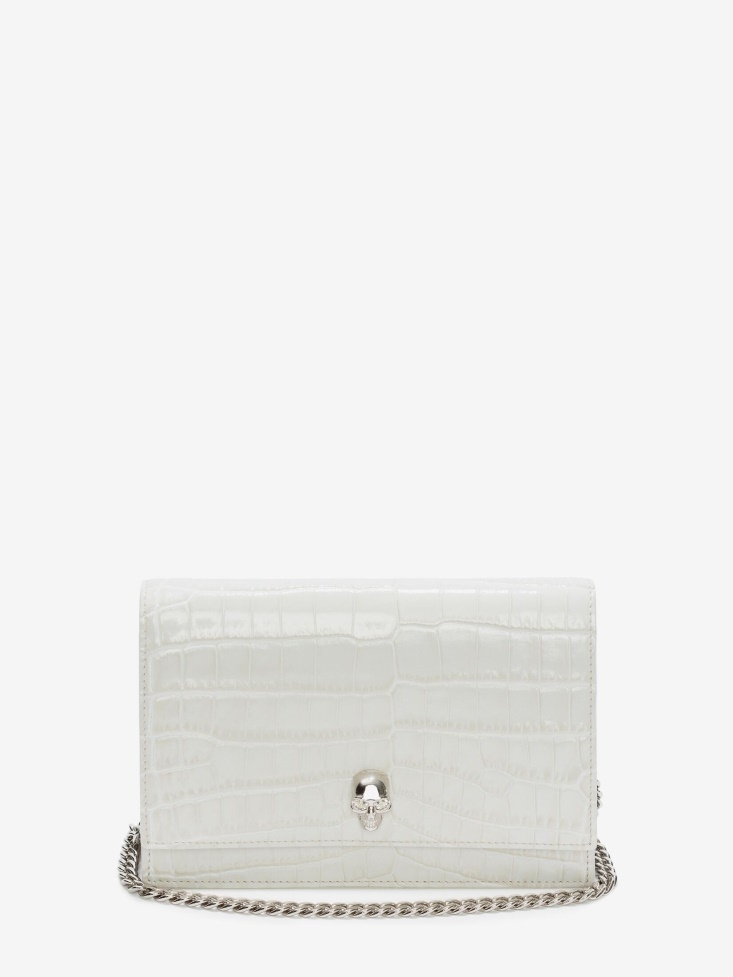 Fashion Alexander McQueen Women's Small Skull Bag Bone