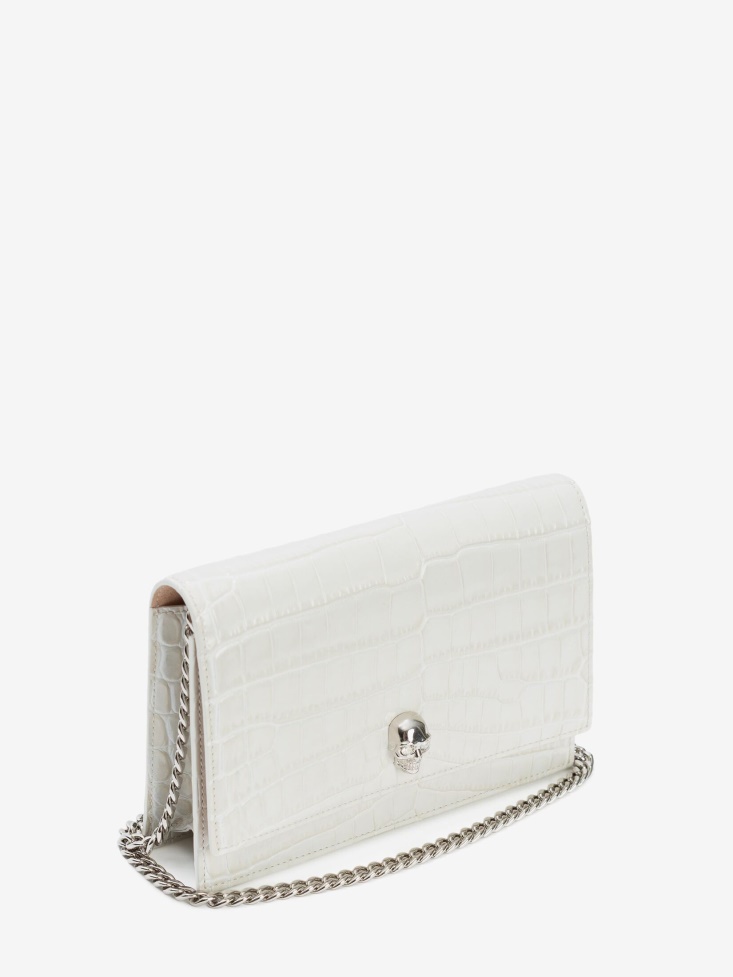 Fashion Alexander McQueen Women's Small Skull Bag Bone