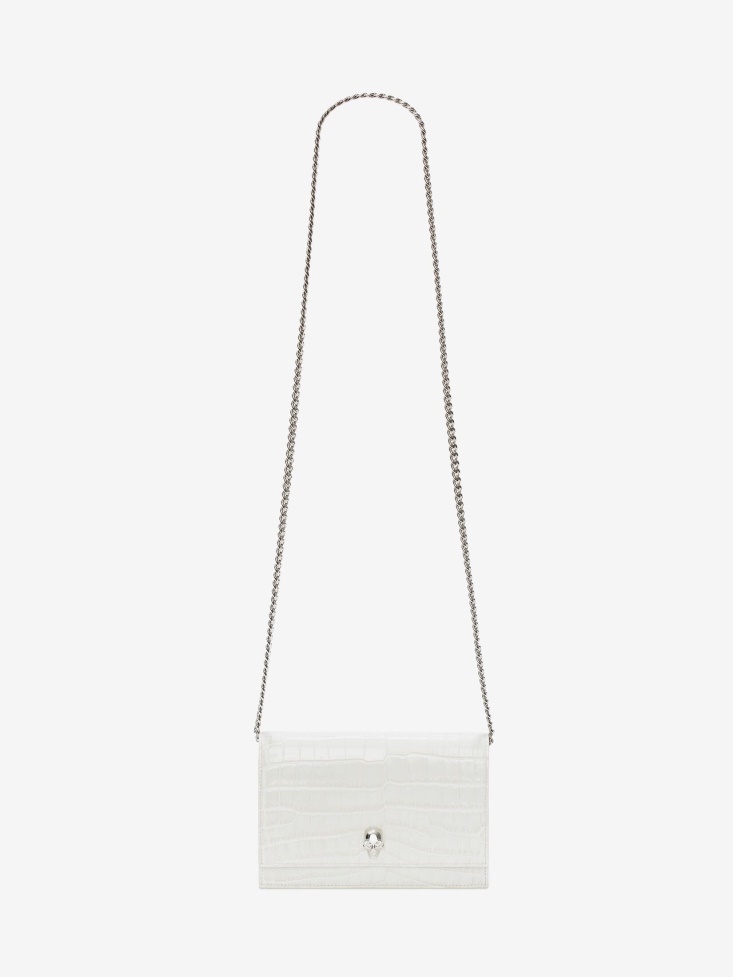 Fashion Alexander McQueen Women's Small Skull Bag Bone