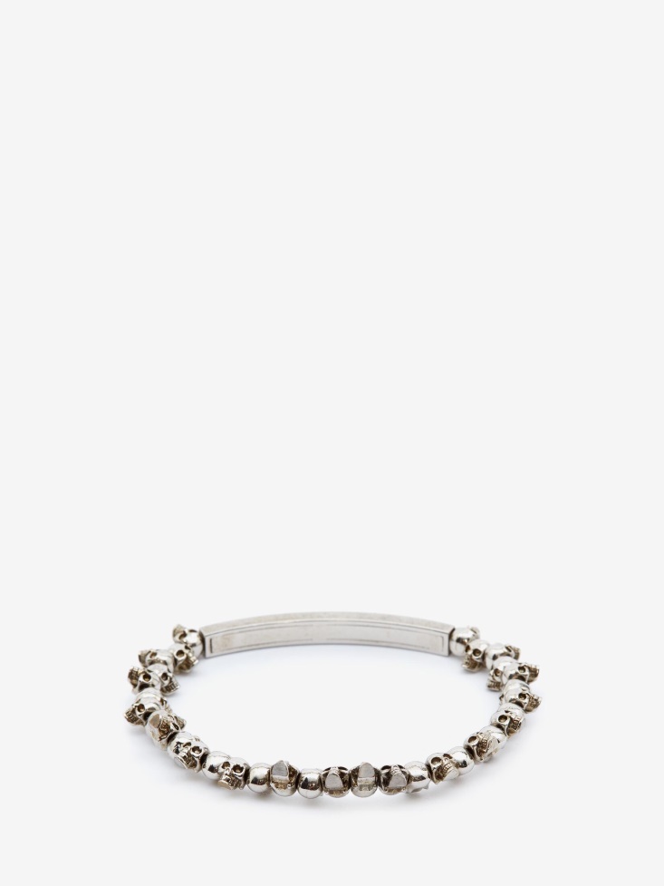 Men's Skull Bracelet Multicolour Fashion Alexander McQueen
