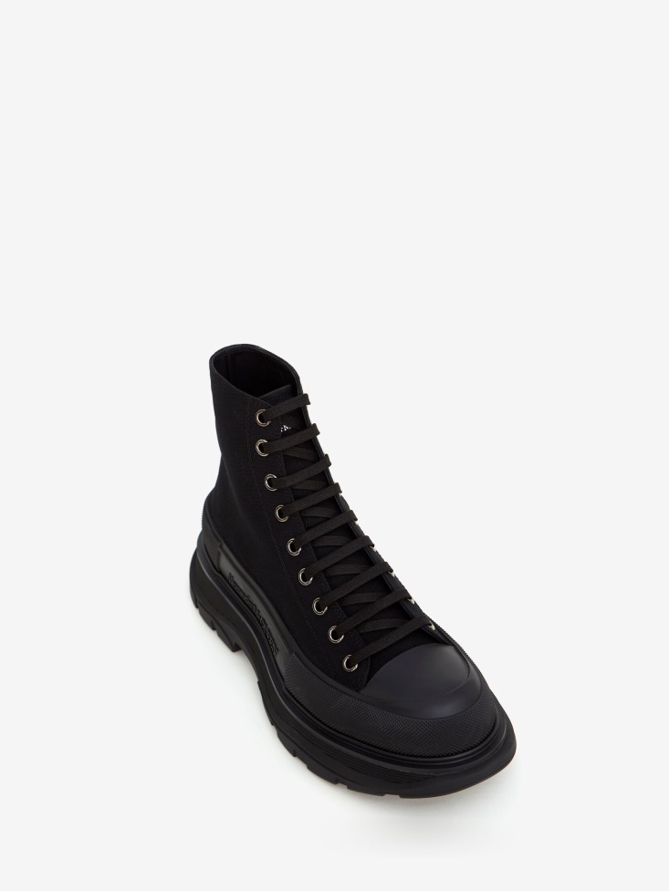 Black Fashion Alexander McQueen Men's Tread Slick Boot