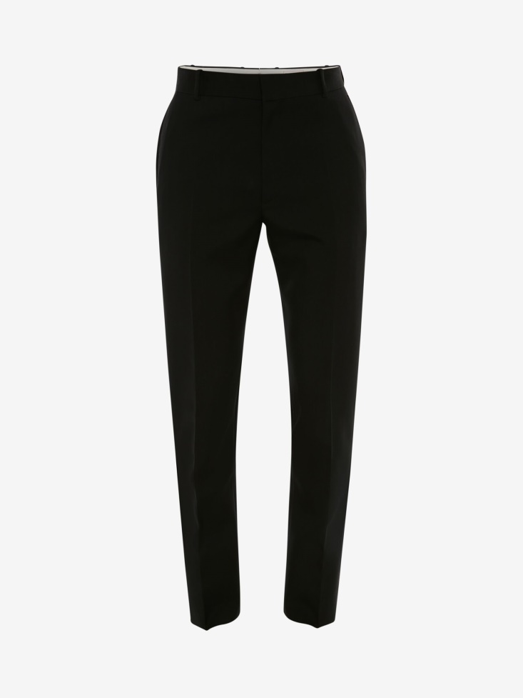 Men's Tailored Cigarette Trousers Fashion Alexander McQueen