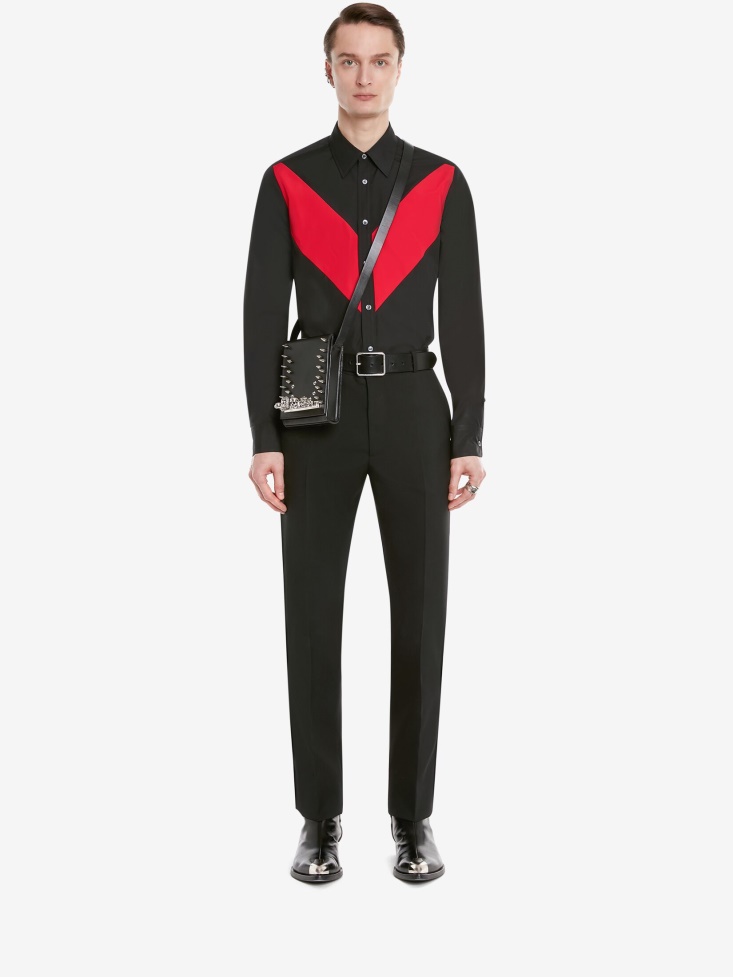 Men's Tailored Cigarette Trousers Fashion Alexander McQueen