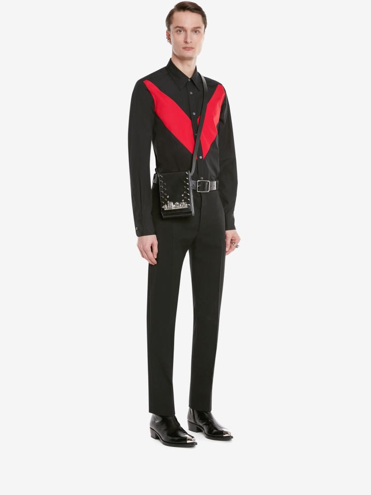 Men's Tailored Cigarette Trousers Fashion Alexander McQueen