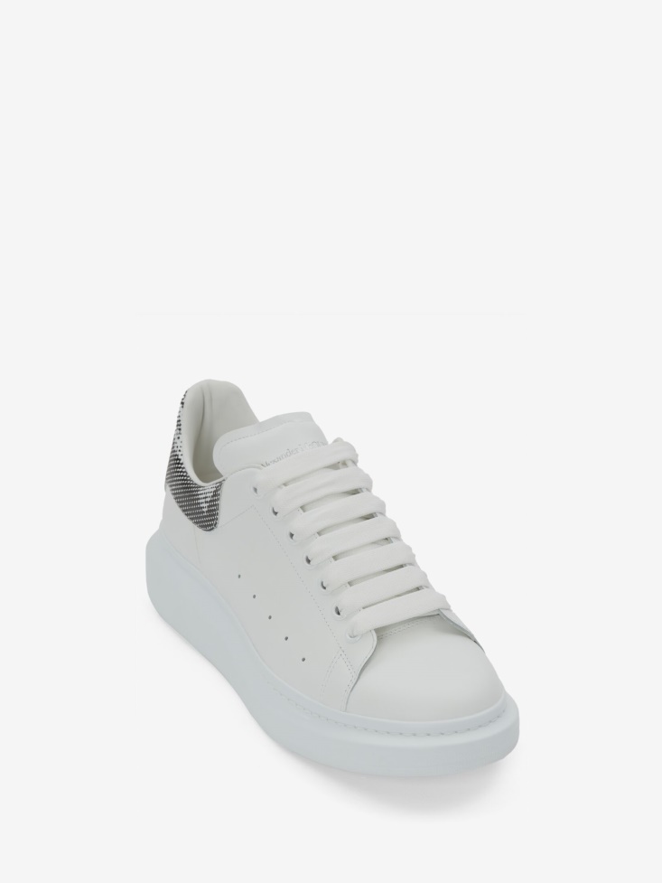 Men's Oversized Sneaker Fashion Alexander McQueen White/Black