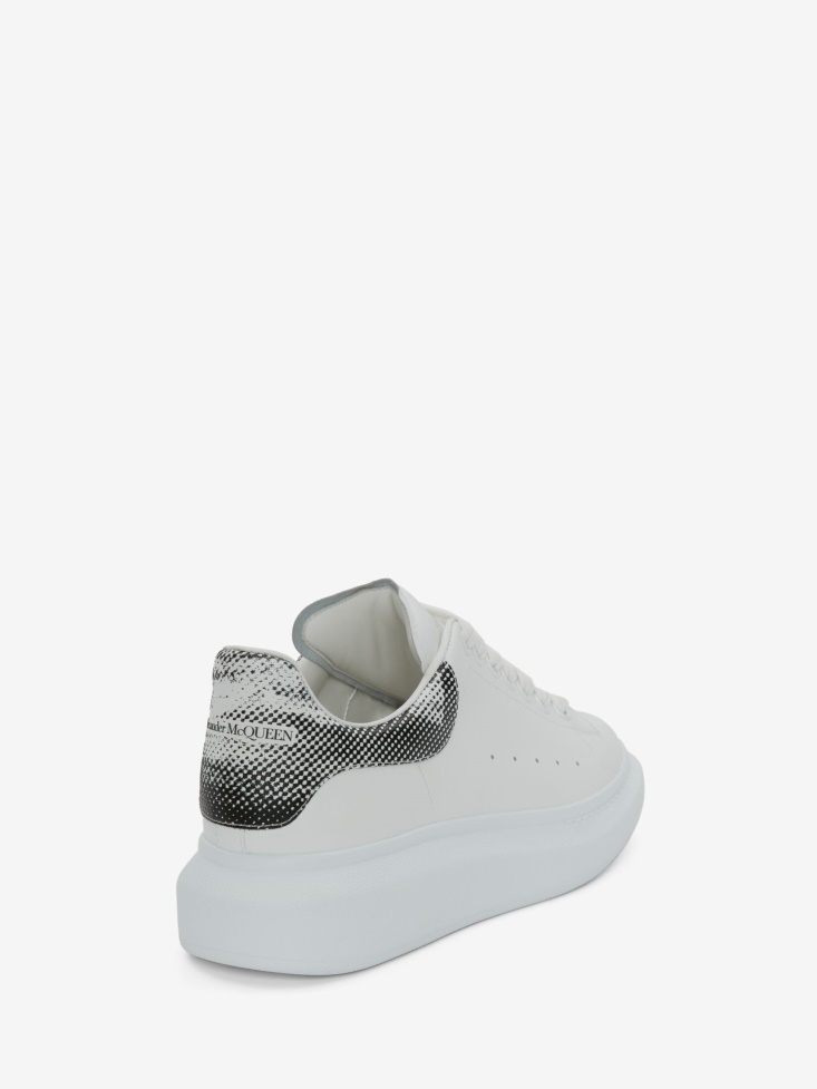 Men's Oversized Sneaker Fashion Alexander McQueen White/Black