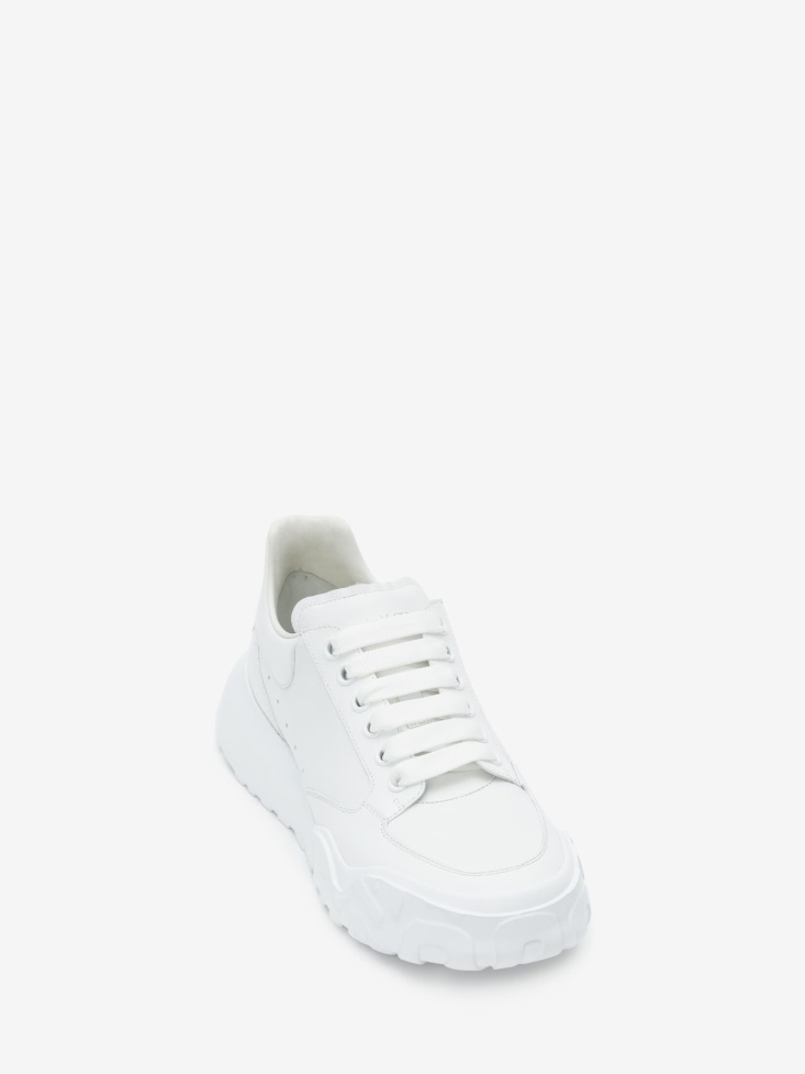 Fashion Alexander McQueen Men's Court Trainer White