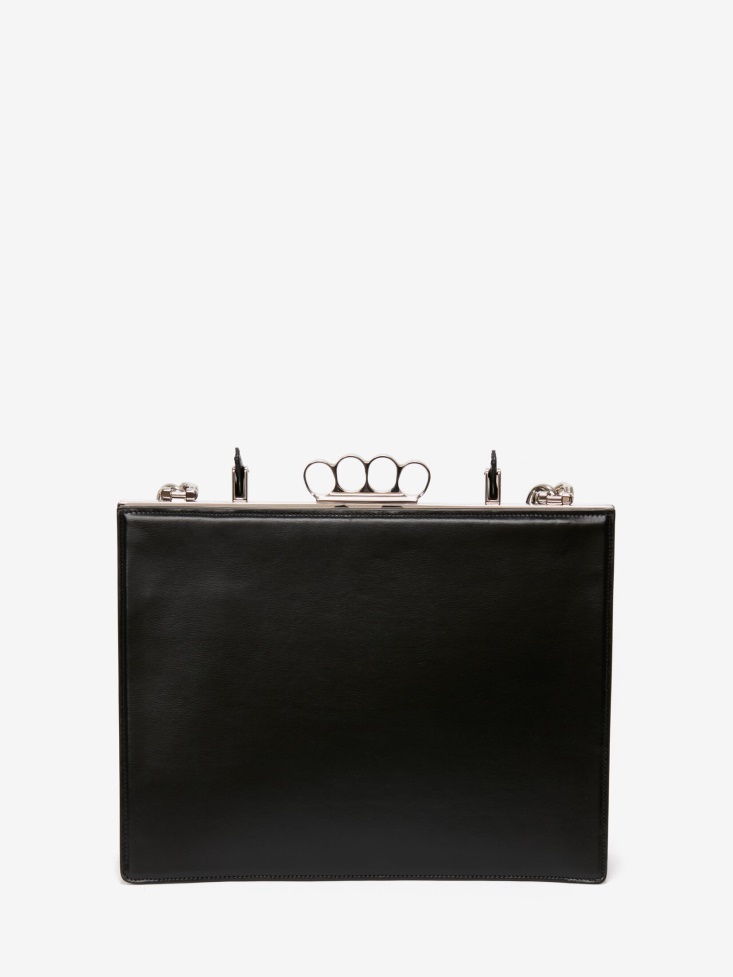 Black Fashion Alexander McQueen Women's The Four Ring Frame