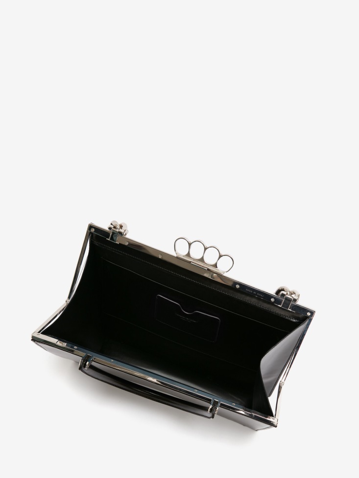 Black Fashion Alexander McQueen Women's The Four Ring Frame